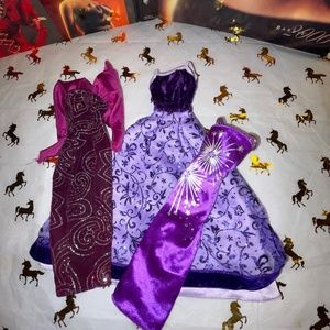 Barbie dress purple lot💜
